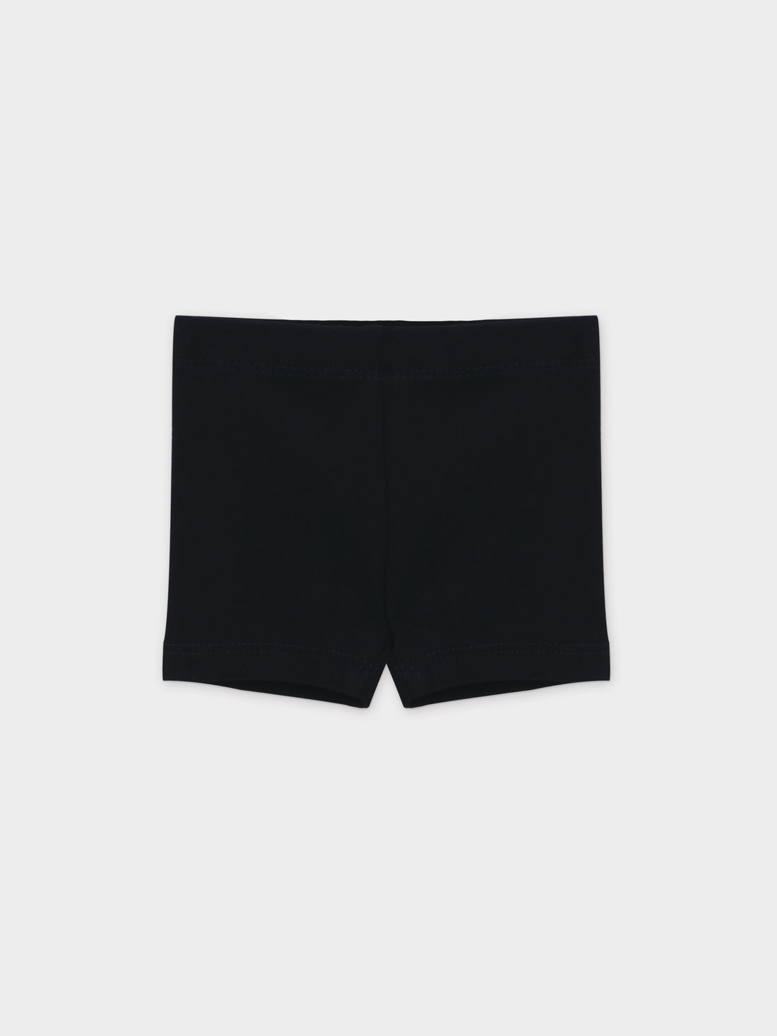 Biker Shorts Non Ribbed-Black