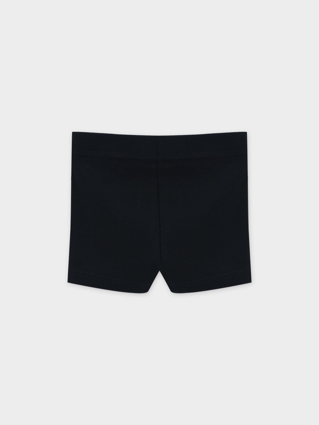 Biker Shorts Non Ribbed-Black